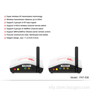 5.8GHz Smart Digital Sharing Device Long Range Wireless Audio Transmitter and Receiver